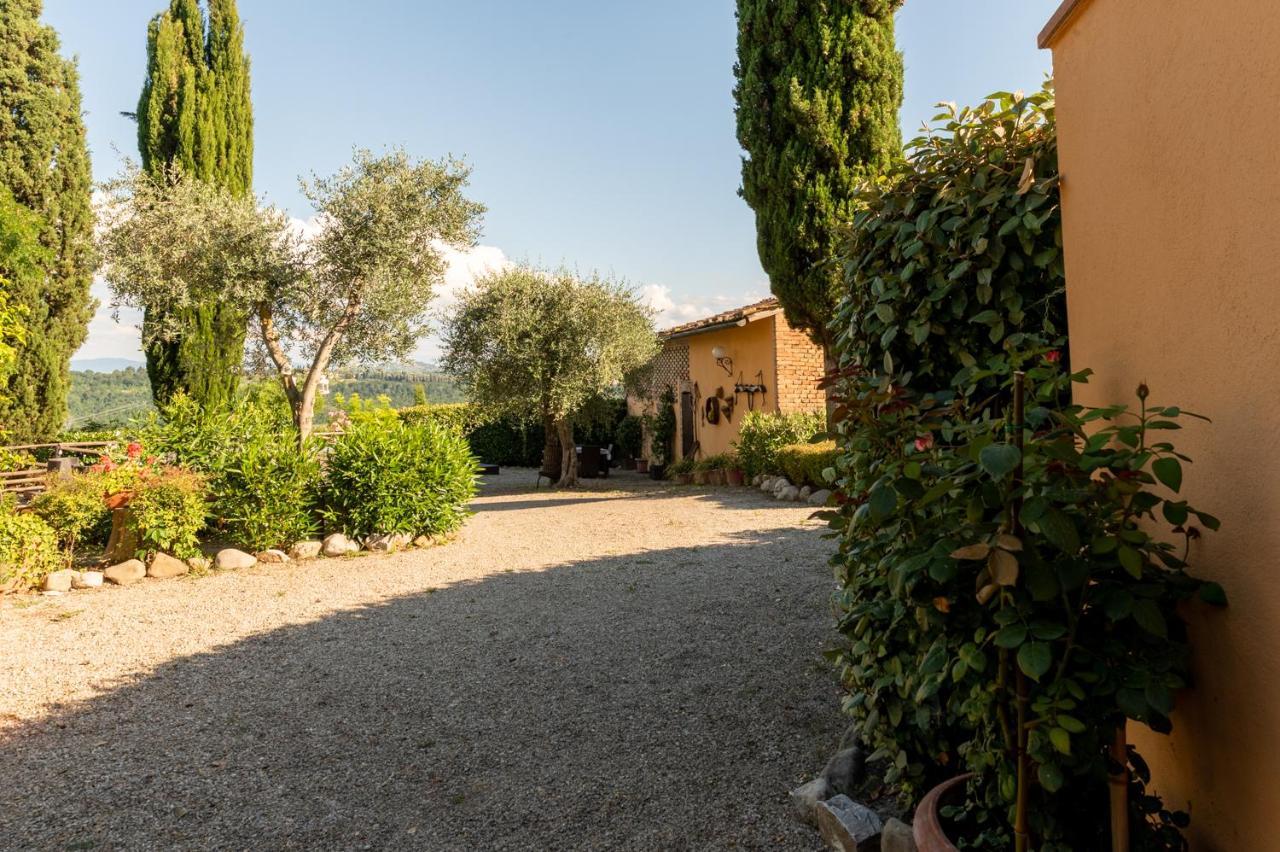Il Leccio - Casa Toscana San Gimignano Gambassi Terme Exteriör bild