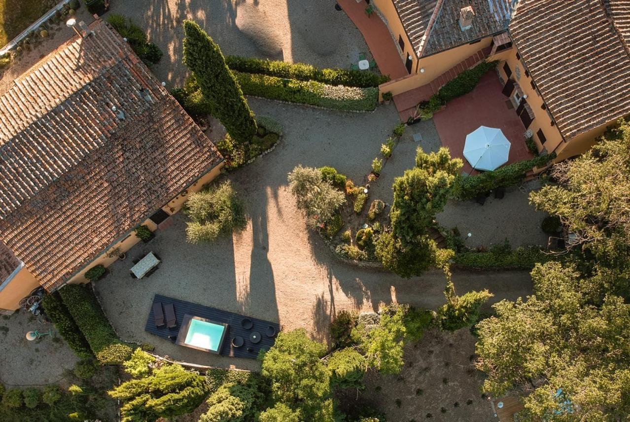 Il Leccio - Casa Toscana San Gimignano Gambassi Terme Exteriör bild