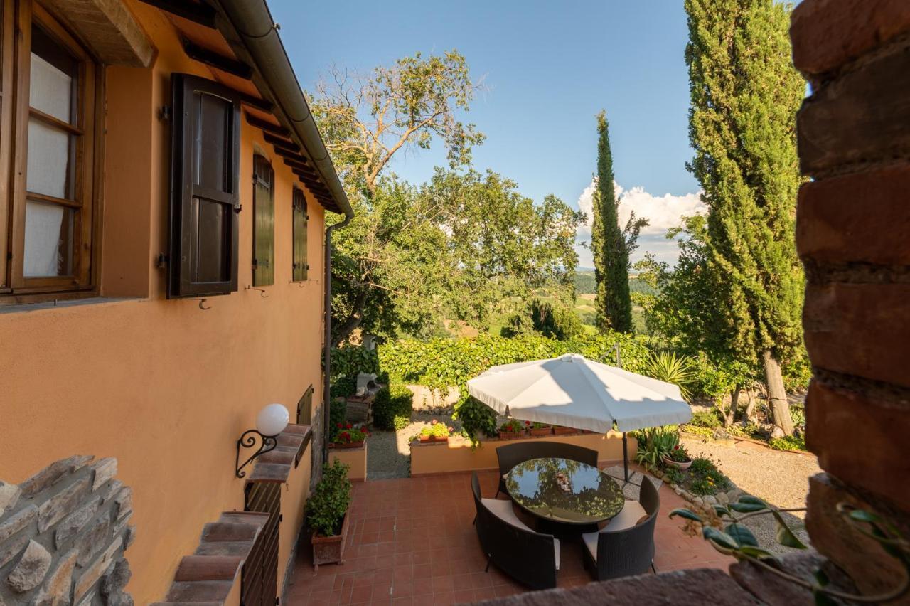 Il Leccio - Casa Toscana San Gimignano Gambassi Terme Exteriör bild