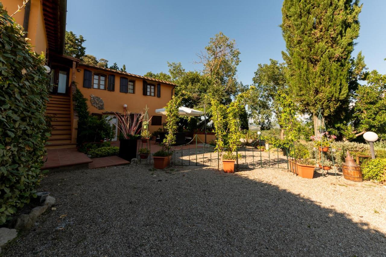 Il Leccio - Casa Toscana San Gimignano Gambassi Terme Exteriör bild