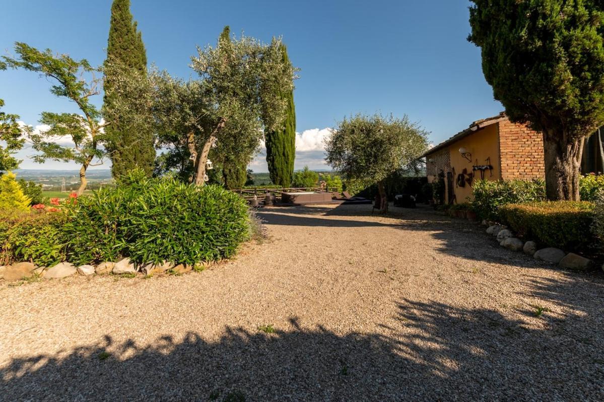Il Leccio - Casa Toscana San Gimignano Gambassi Terme Exteriör bild