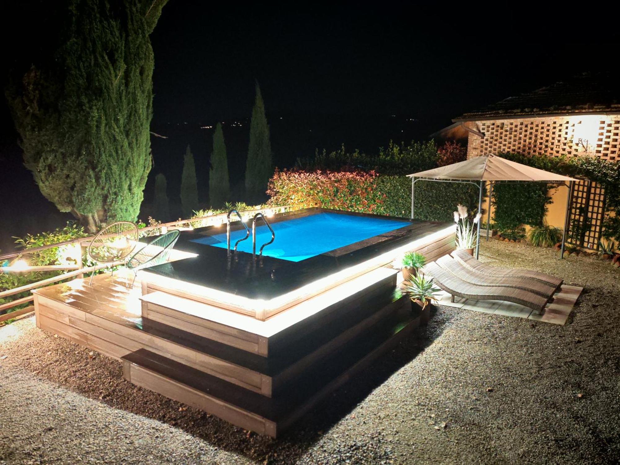 Il Leccio - Casa Toscana San Gimignano Gambassi Terme Exteriör bild